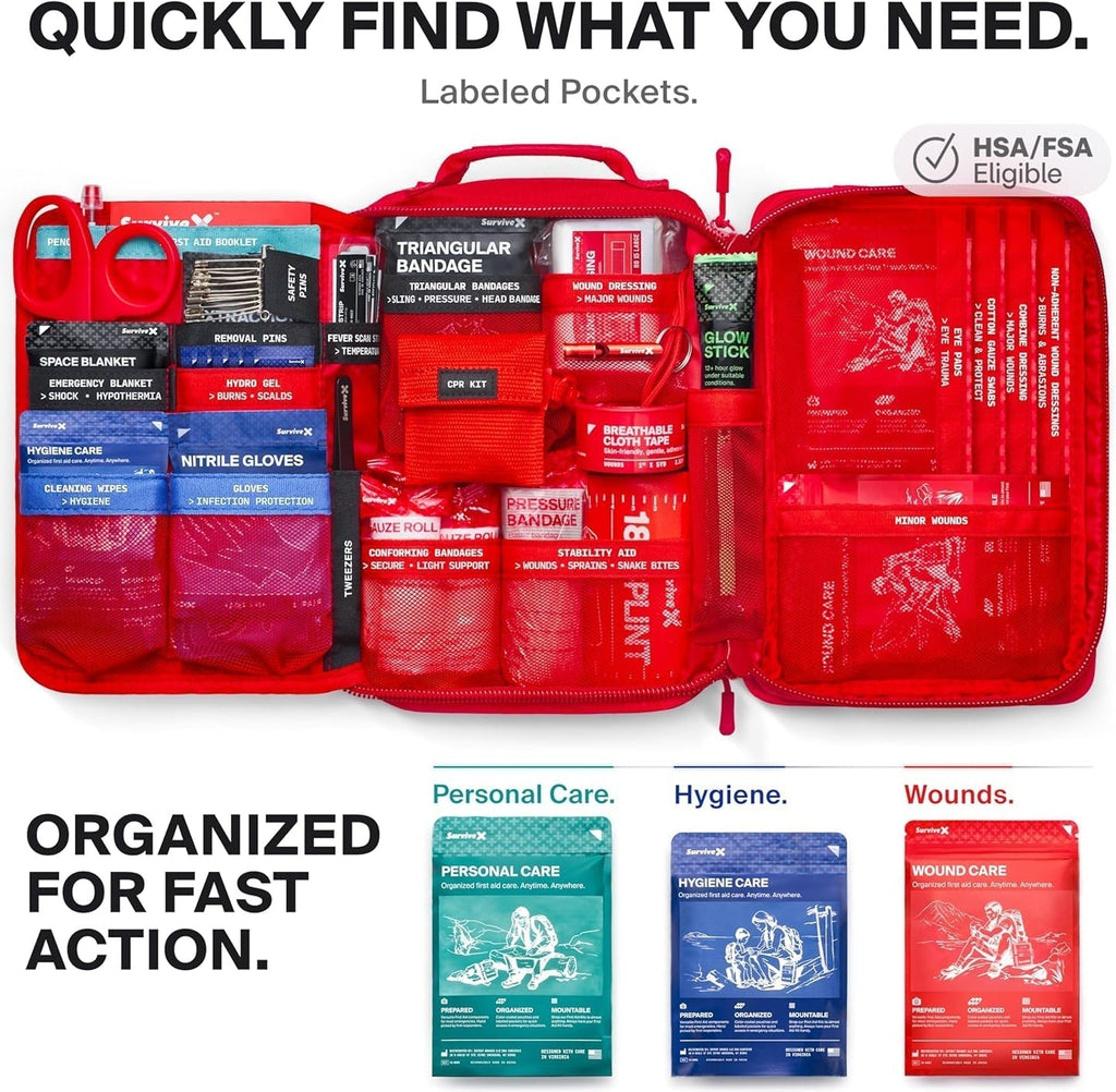 An integrated emergency kit suitable for your car, home, and adventures. Your ultimate emergency solution.