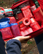 An integrated emergency kit suitable for your car, home, and adventures. Your ultimate emergency solution.