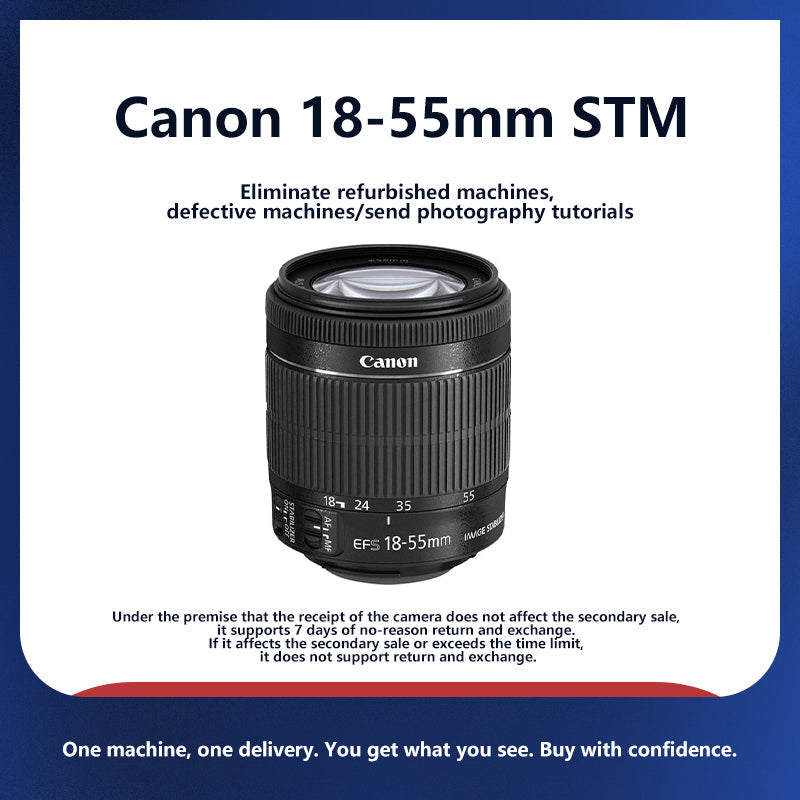 Used Canon APS-C DSLR Lenses – 24-320mm Equiv. | STM/USM Motors, Optical IS | Fits EOS Cameras