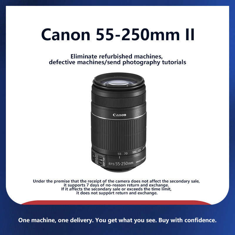 Used Canon APS-C DSLR Lenses – 24-320mm Equiv. | STM/USM Motors, Optical IS | Fits EOS Cameras