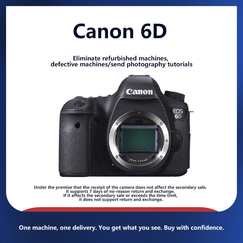 Pre-Owned Canon 5D/6D Series | Professional Full-Frame DSLRs – Tested & Certified