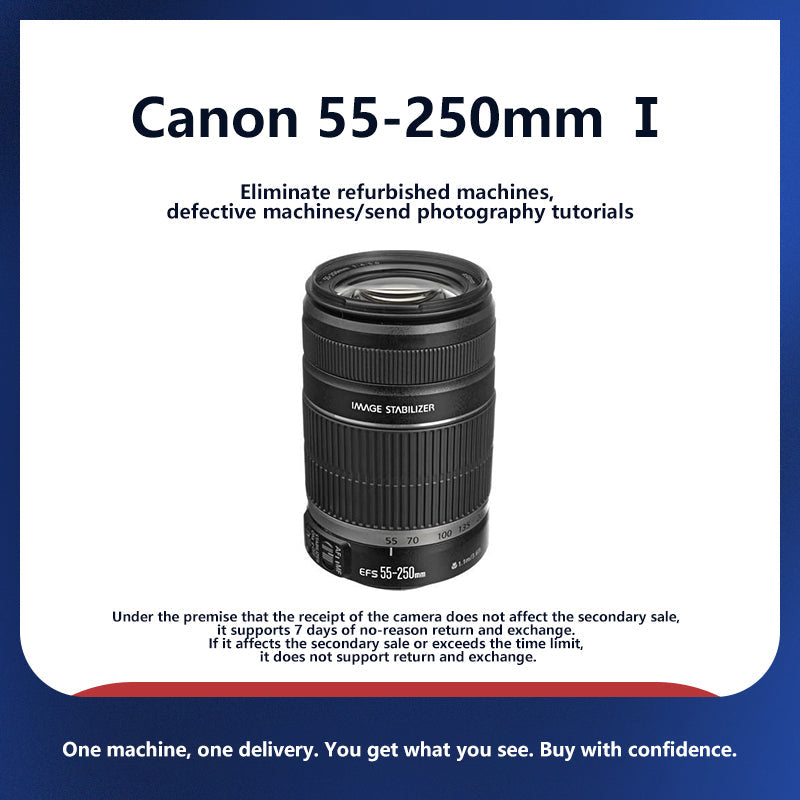 Used Canon APS-C DSLR Lenses – 24-320mm Equiv. | STM/USM Motors, Optical IS | Fits EOS Cameras