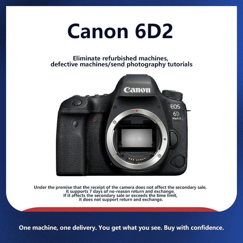 Pre-Owned Canon 5D/6D Series | Professional Full-Frame DSLRs – Tested & Certified