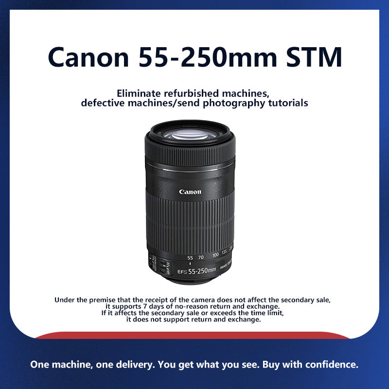Used Canon APS-C DSLR Lenses – 24-320mm Equiv. | STM/USM Motors, Optical IS | Fits EOS Cameras