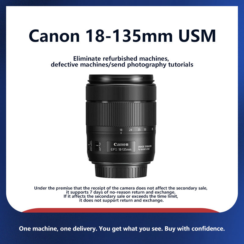 Used Canon APS-C DSLR Lenses – 24-320mm Equiv. | STM/USM Motors, Optical IS | Fits EOS Cameras