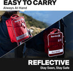 An integrated emergency kit suitable for your car, home, and adventures. Your ultimate emergency solution.