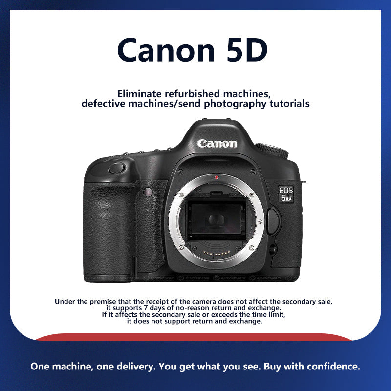 Pre-Owned Canon 5D/6D Series | Professional Full-Frame DSLRs – Tested & Certified