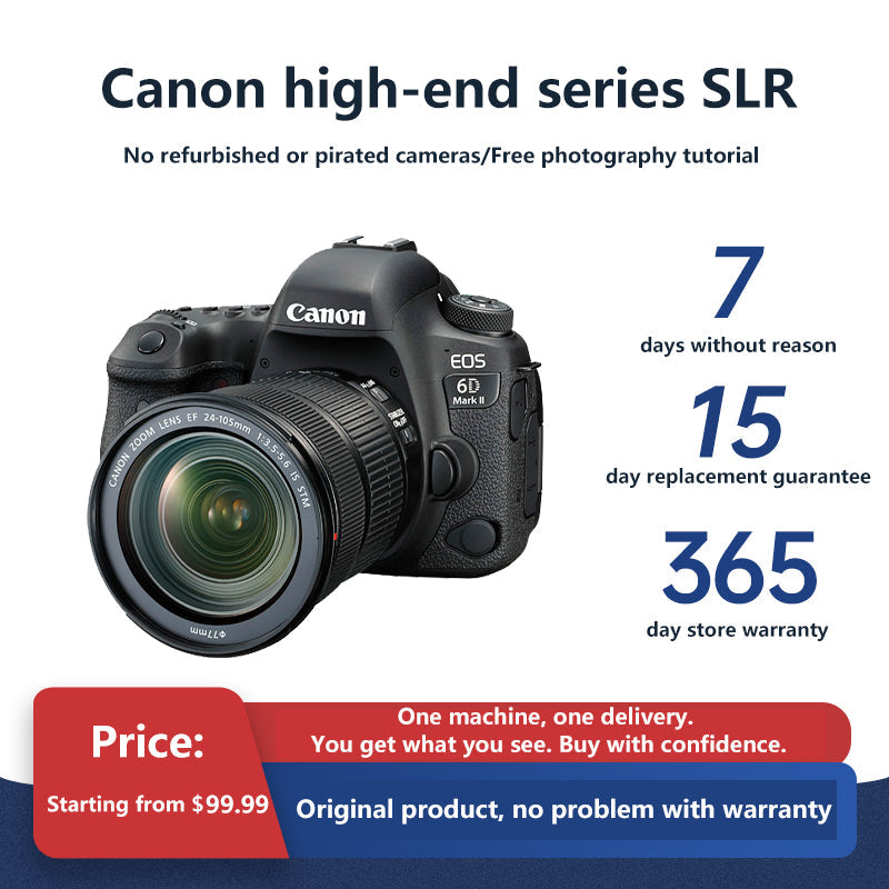 Pre-Owned Canon 5D/6D Series | Professional Full-Frame DSLRs – Tested & Certified