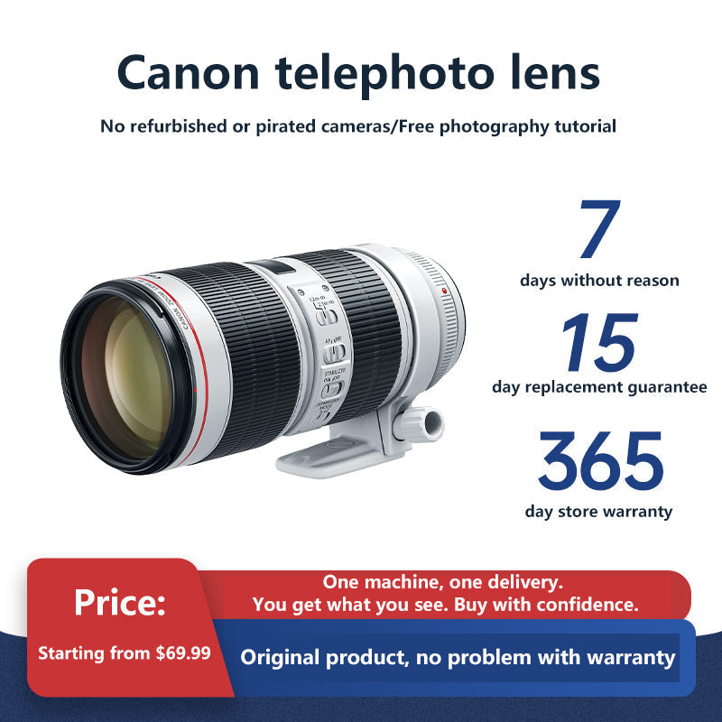 Used Canon EF/EF-S Lens – Verified Functionality for Photographers